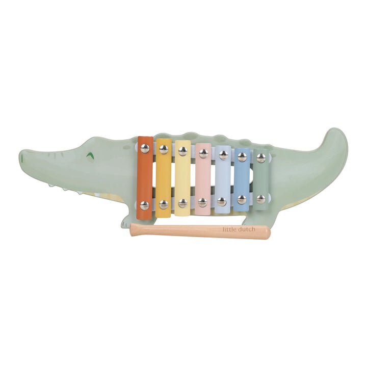 Little Dutch Safari Friends Xylophone – Crocodile