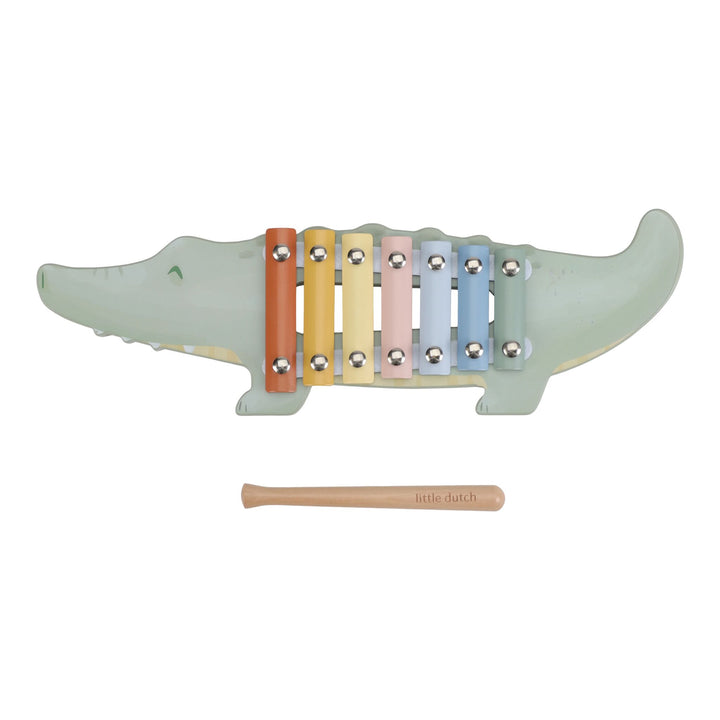 Little Dutch Safari Friends Xylophone – Crocodile