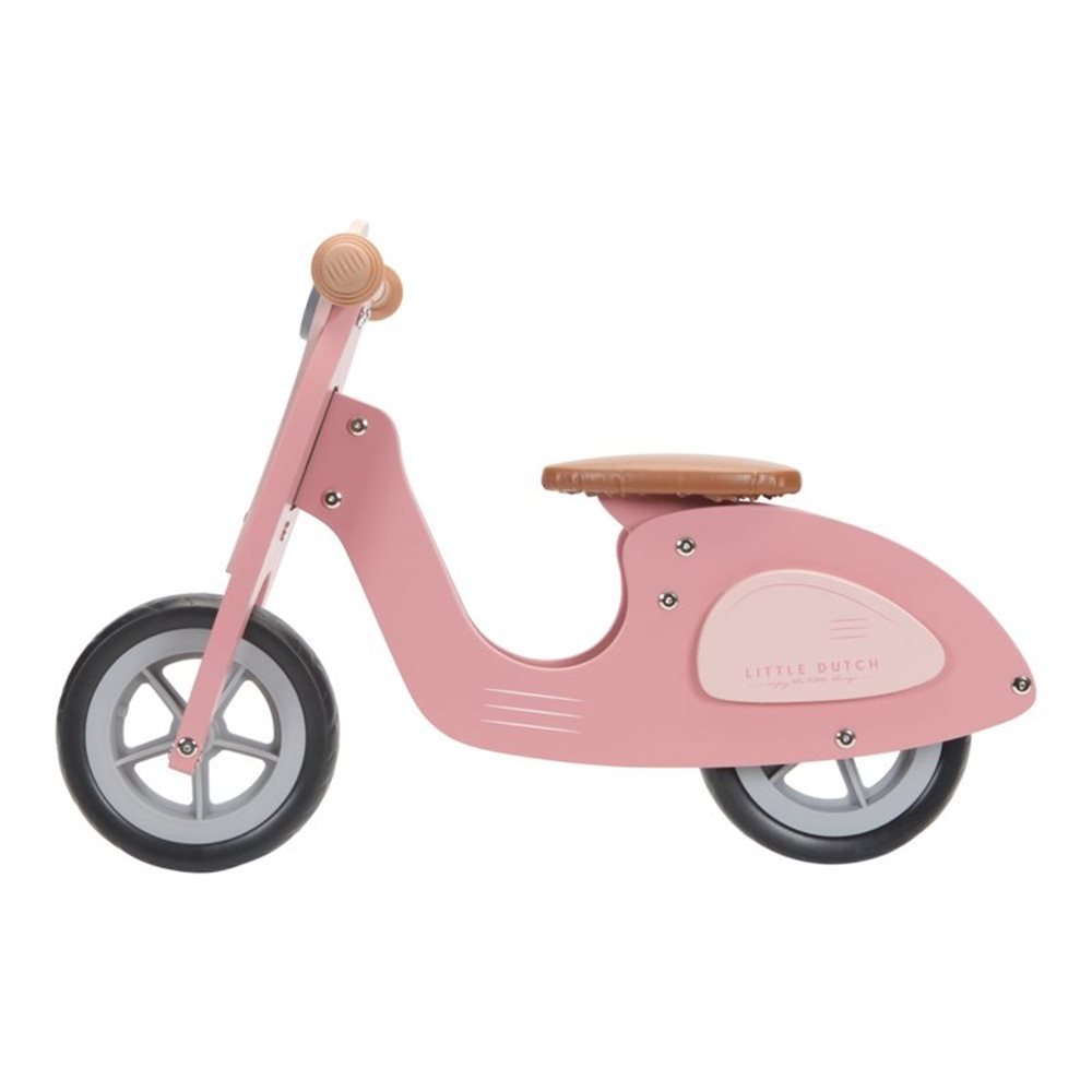 little-dutch-wooden-scooter-pink-1