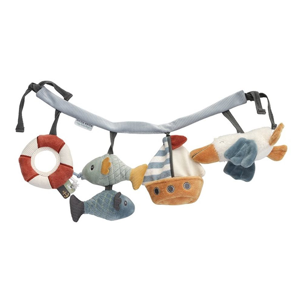 Little Dutch Soft Activity Pram Chain – Sailors Bay