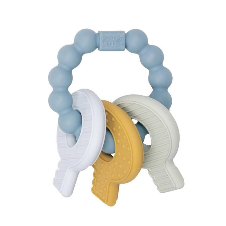 Little Dutch Keychain Teether – Blue