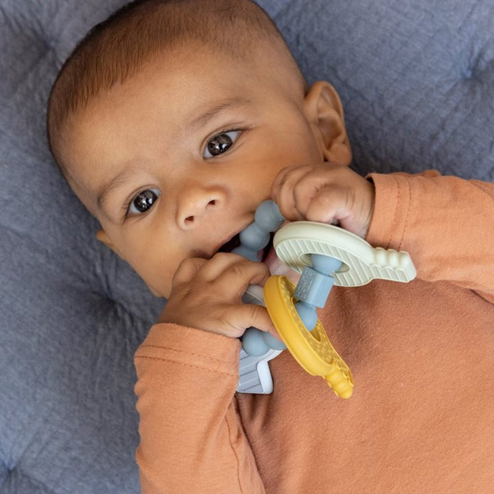 Little Dutch Keychain Teether – Blue