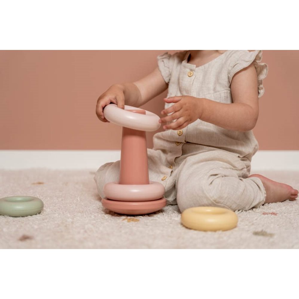 Little Dutch Rocking Ring Stacker – Pink