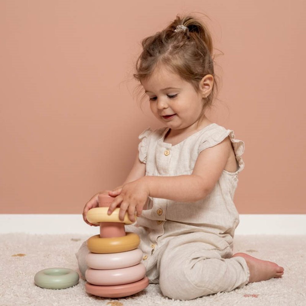 Little Dutch Rocking Ring Stacker – Pink