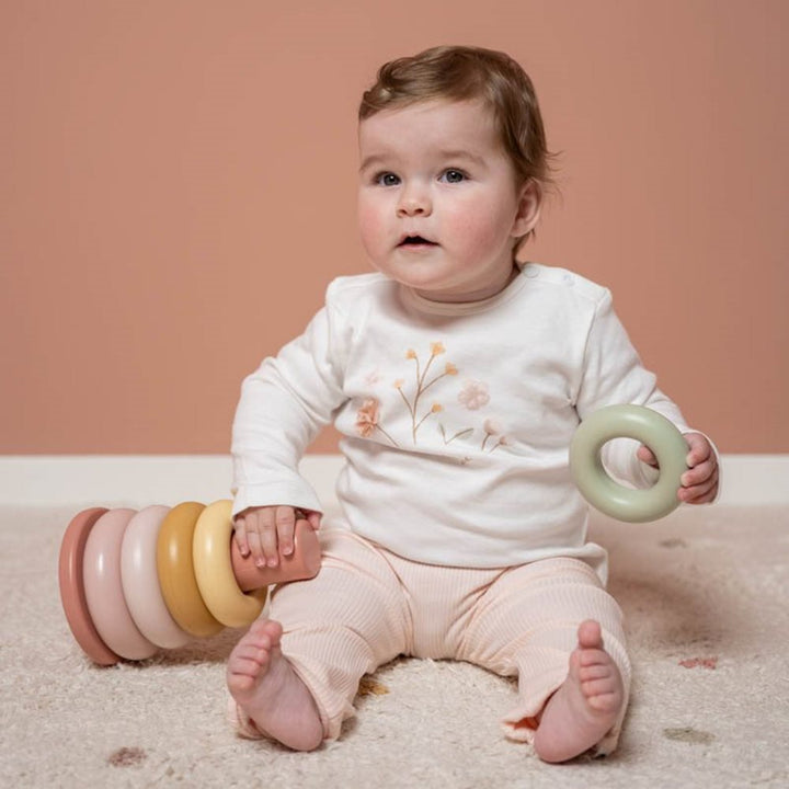 Little Dutch Rocking Ring Stacker – Pink