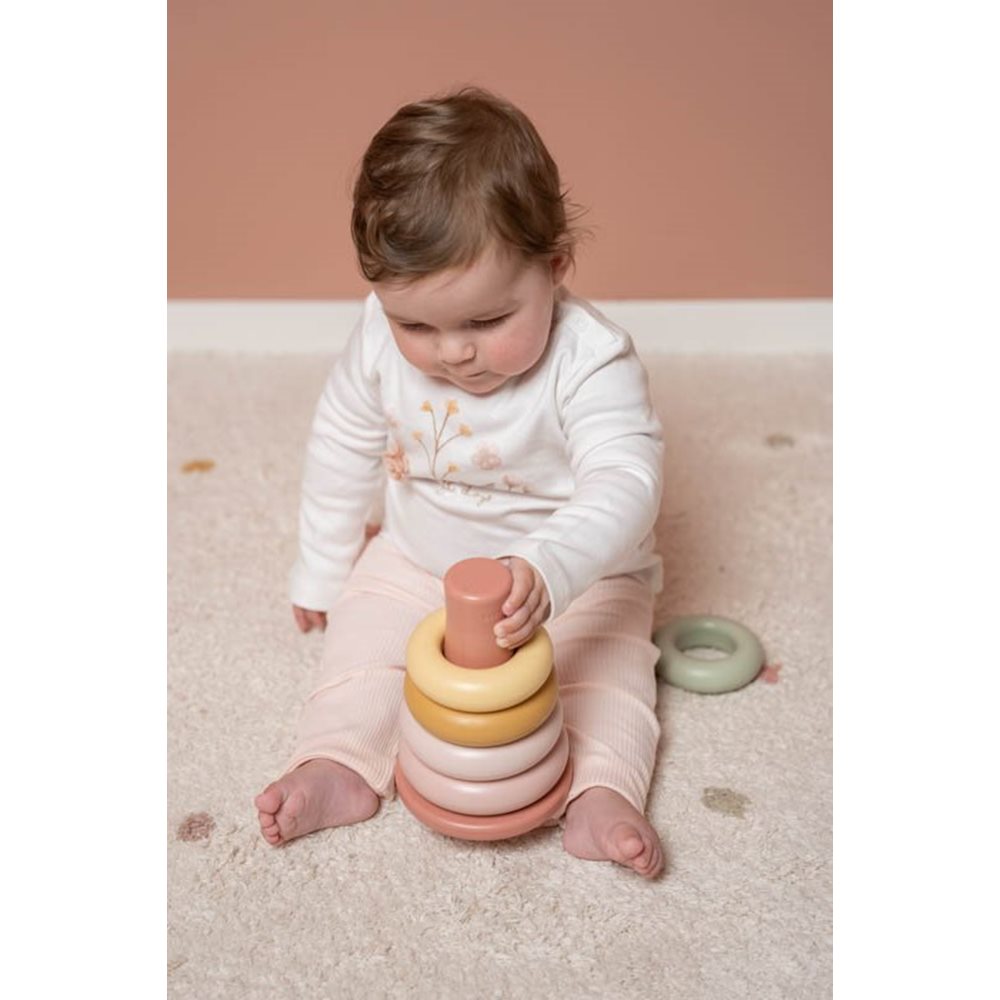 Little Dutch Rocking Ring Stacker – Pink