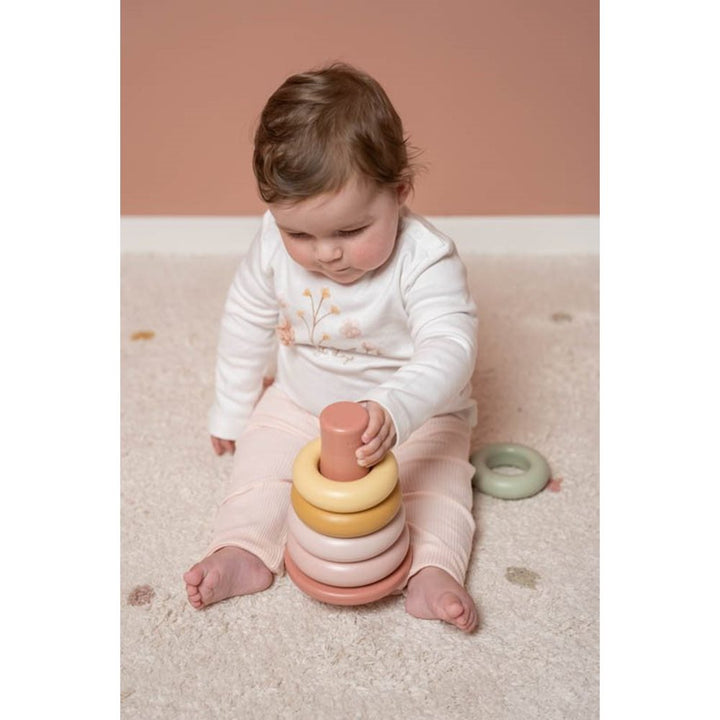 Little Dutch Rocking Ring Stacker – Pink