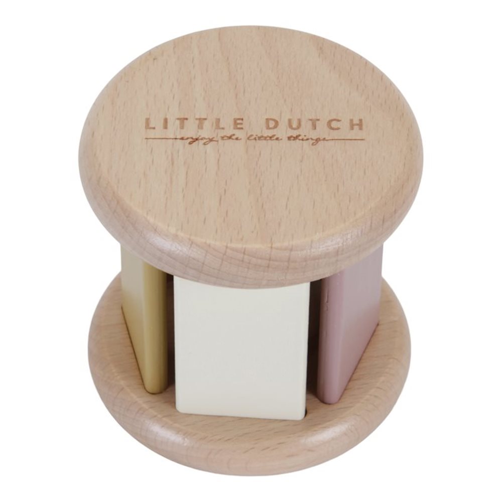 Little Dutch Roller Wooden Rattle – Vintage