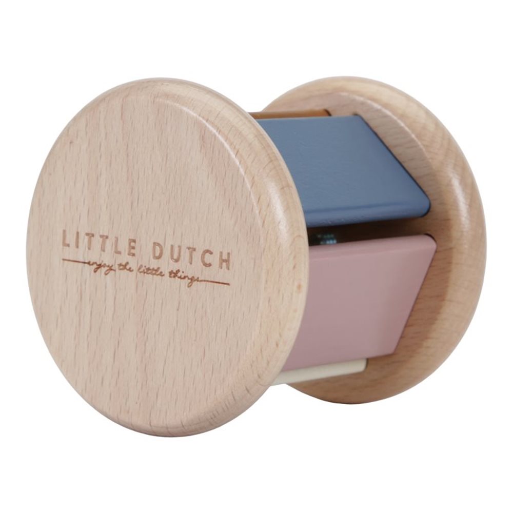 Little Dutch Roller Wooden Rattle – Vintage