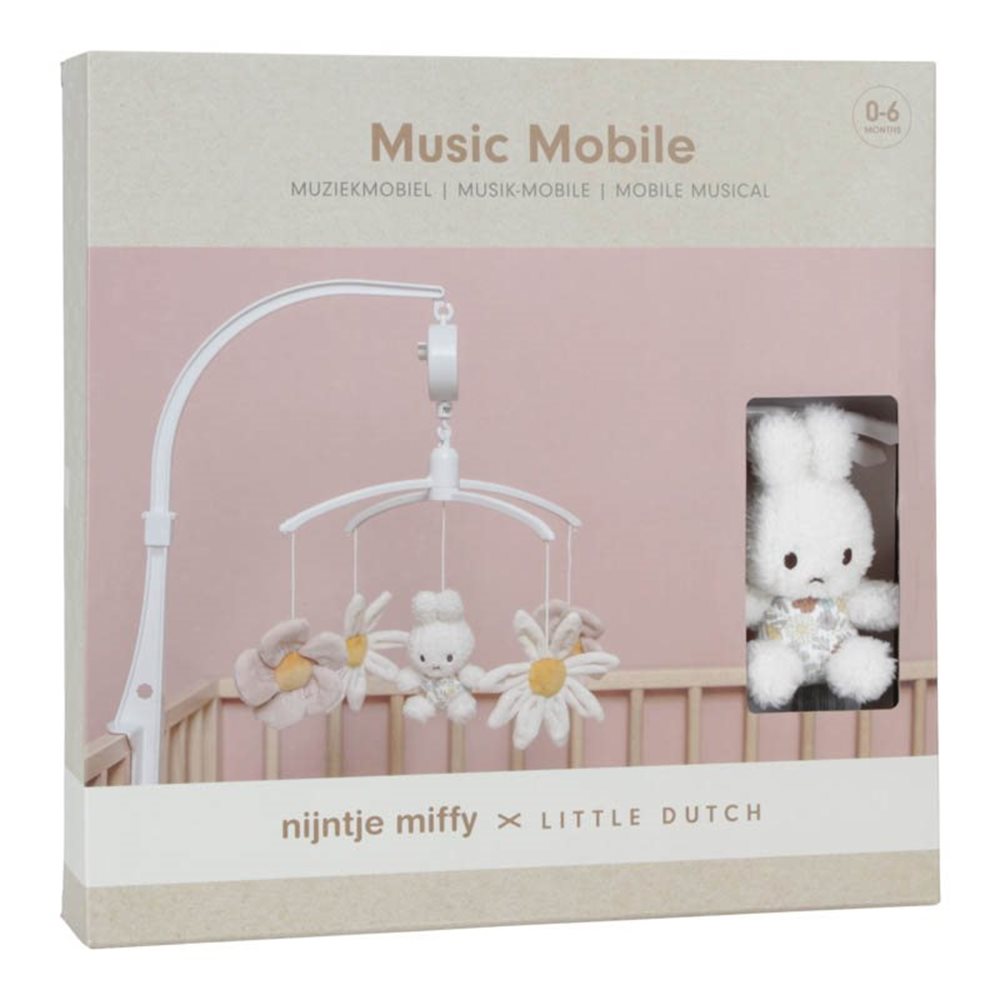 Little Dutch x Miffy Musical Mobile – Vintage Little Flowers