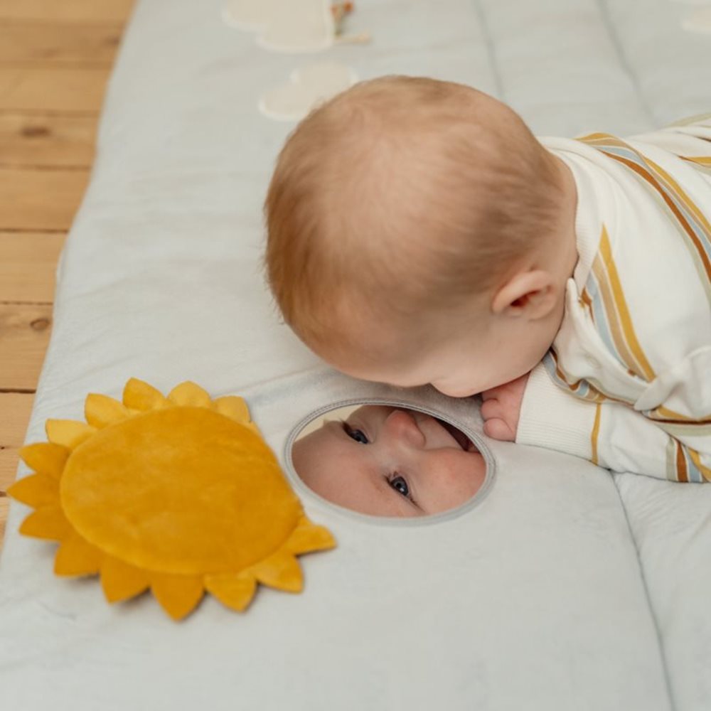 Little Dutch x Miffy Baby Playmat – Vintage Sunny Stripes