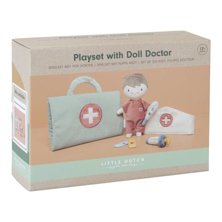Little Dutch Jim Doll Care Playset – Doctor