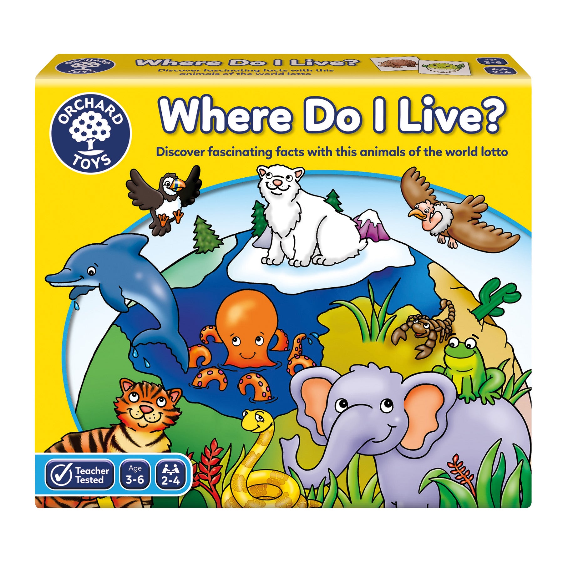 Orchard Toys Where do I Live Game