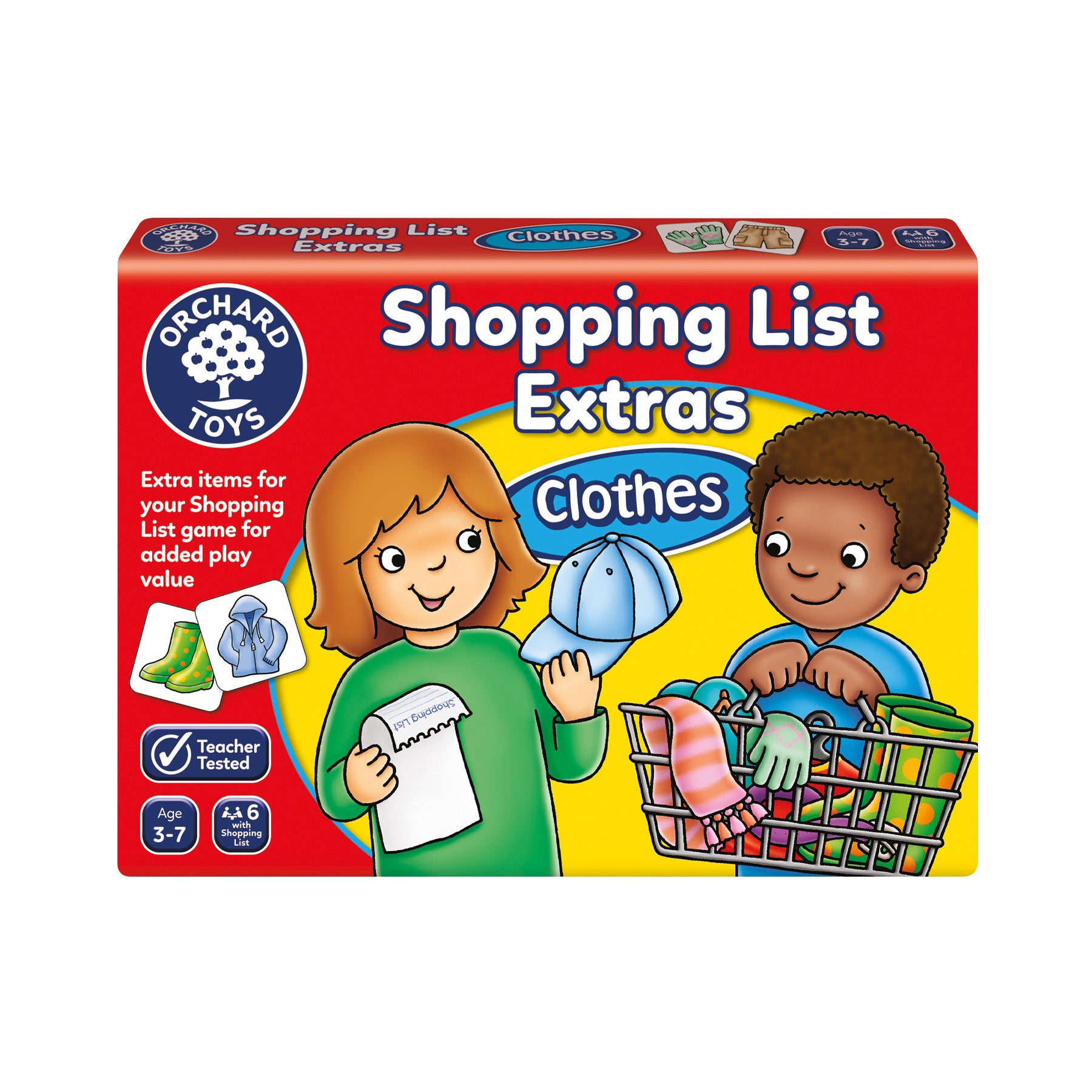Orchard Toys Shopping List Extras – Clothes