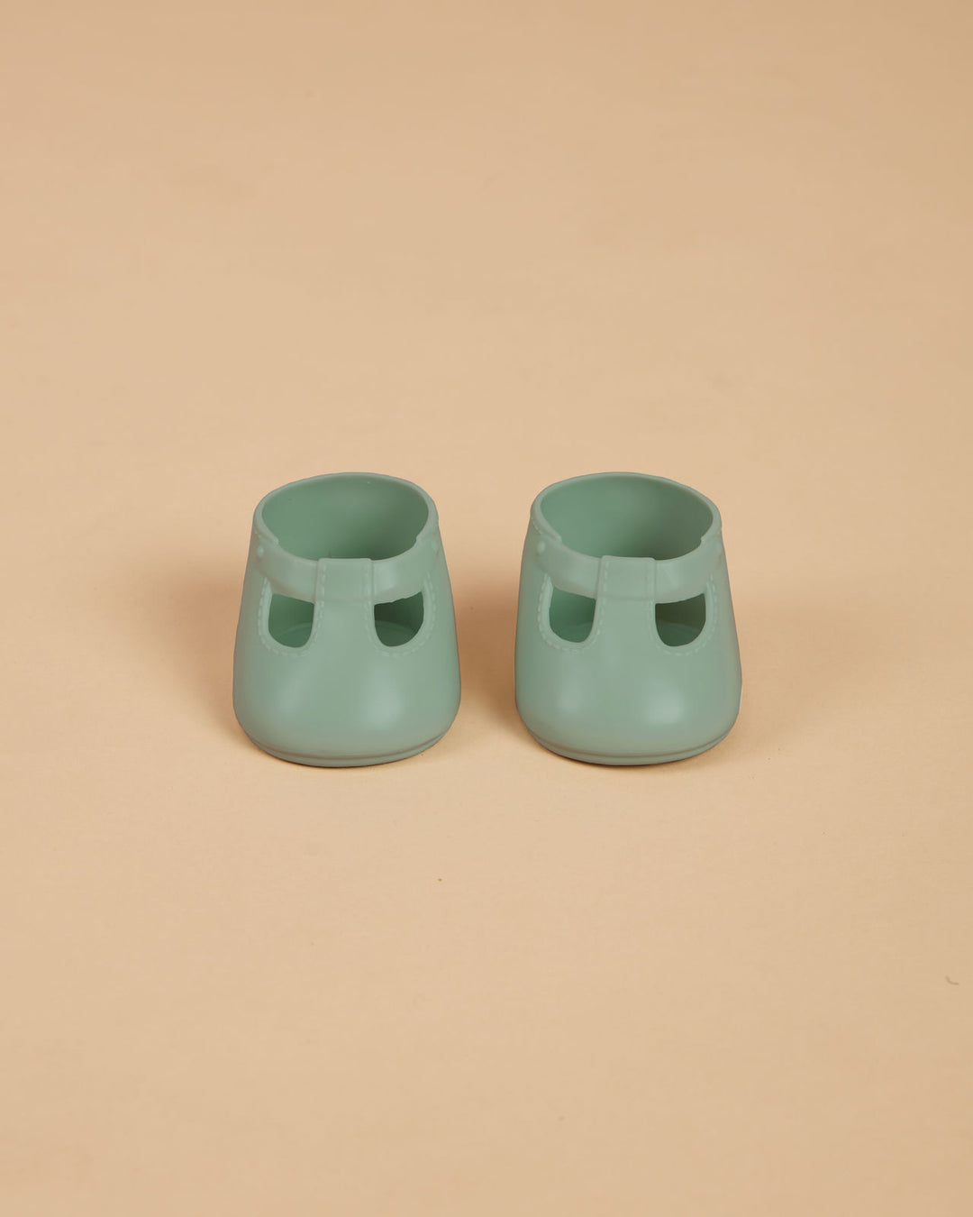 Olli Ella Dinkum Doll Shoes – Basil Green
