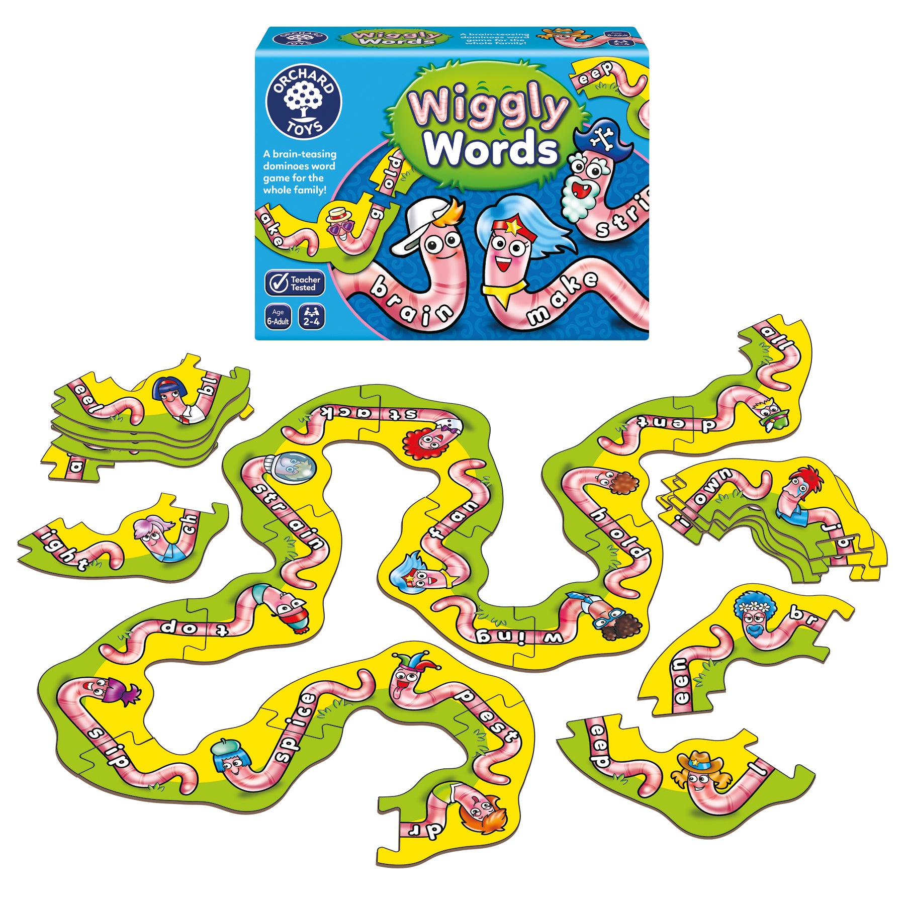 Orchard Toys Wiggly Words Game