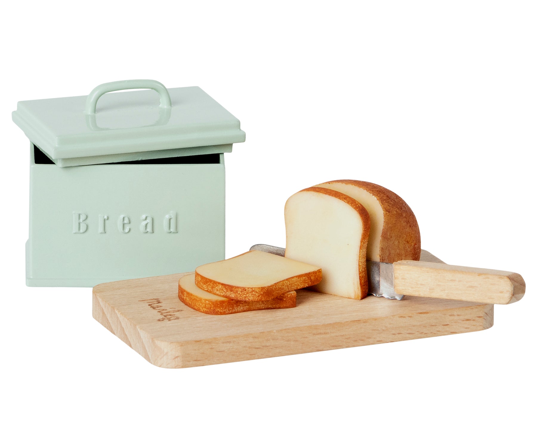 Maileg Miniature Bread Bin Set