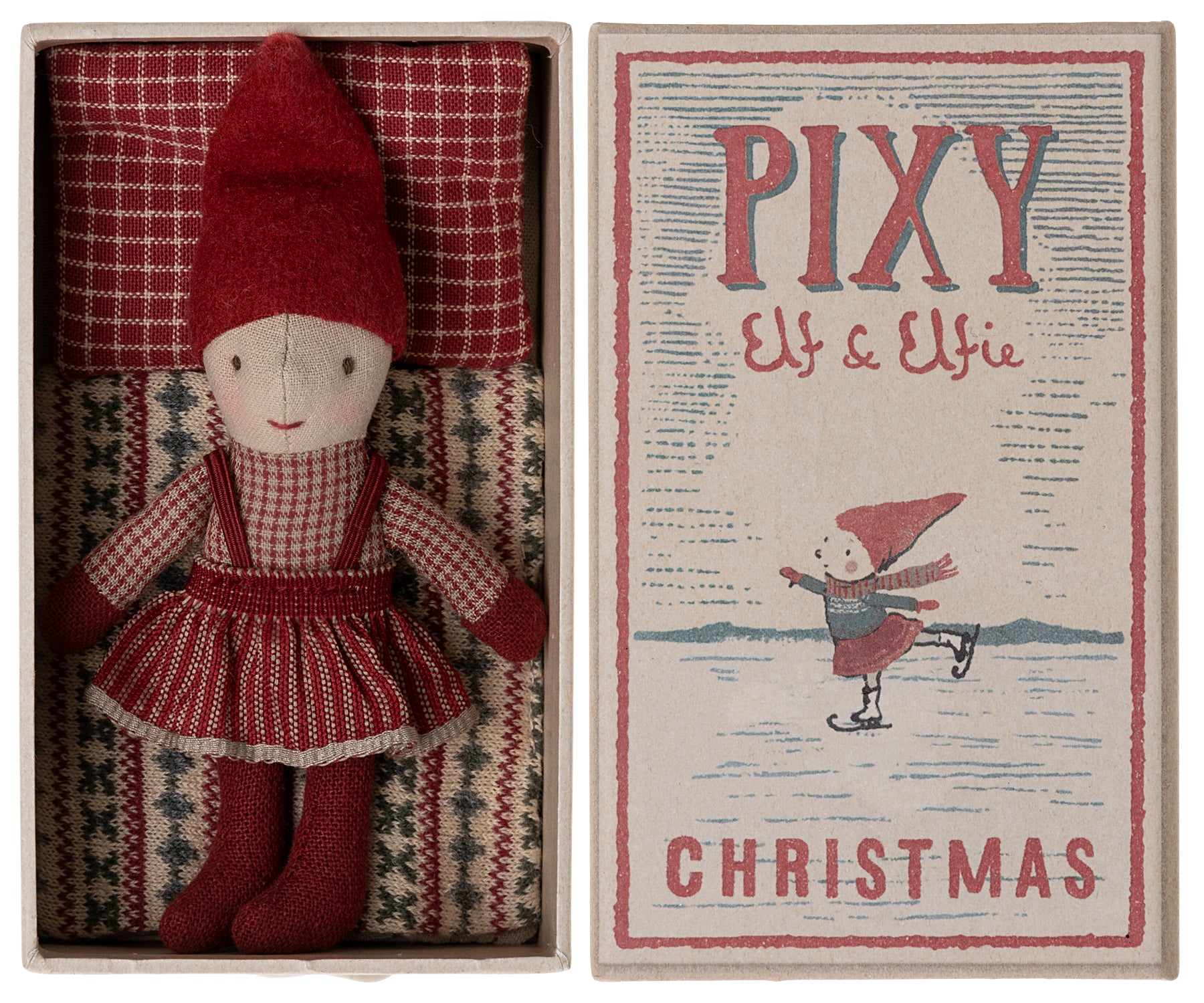 Maileg Christmas Pixy in Matchbox – Elfie