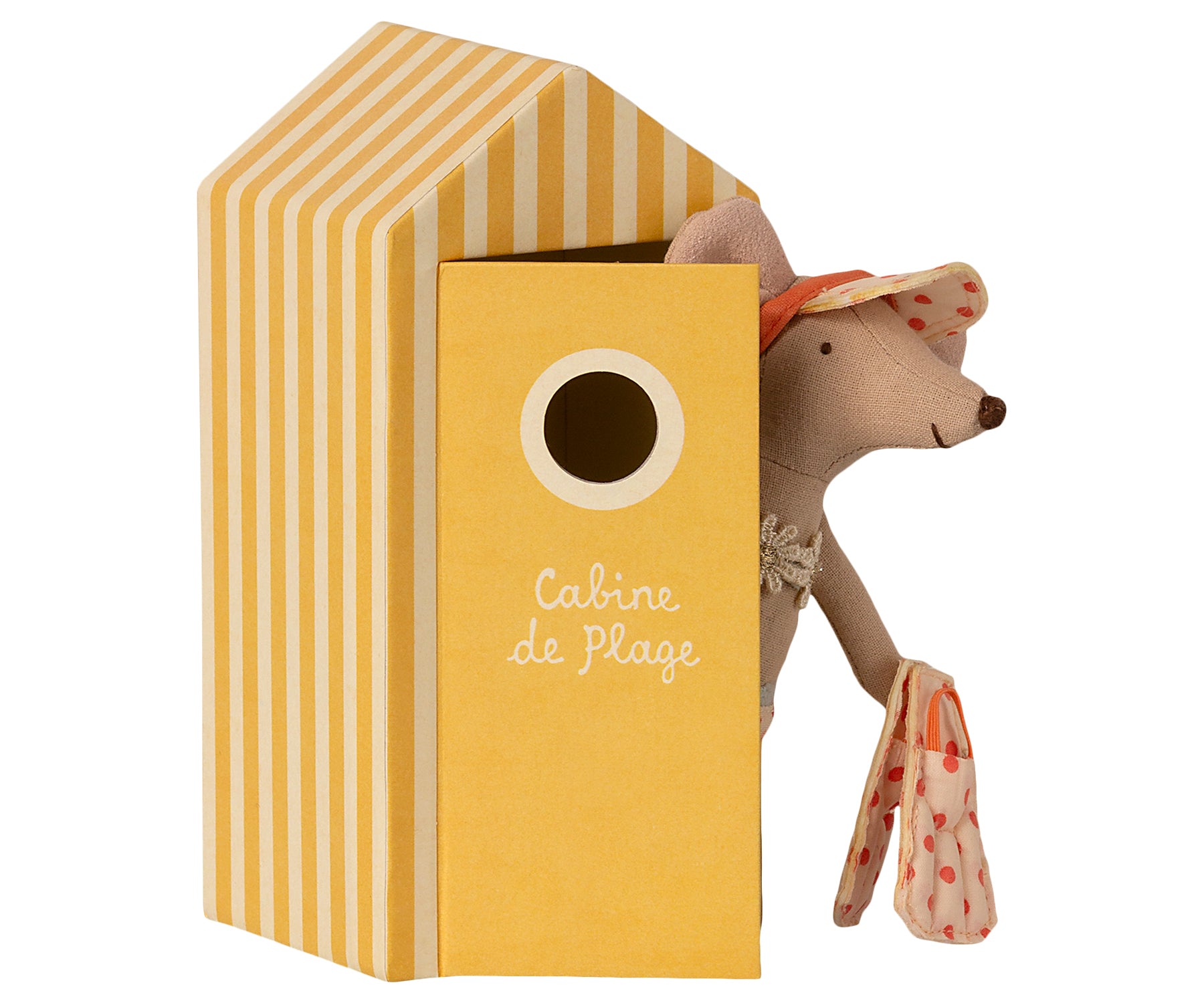 Maileg Beach Mouse in Cabin de Plage – Big Sister