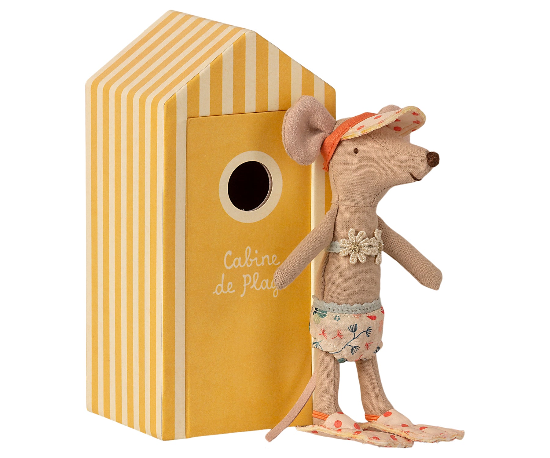 Maileg Beach Mouse in Cabin de Plage – Big Sister