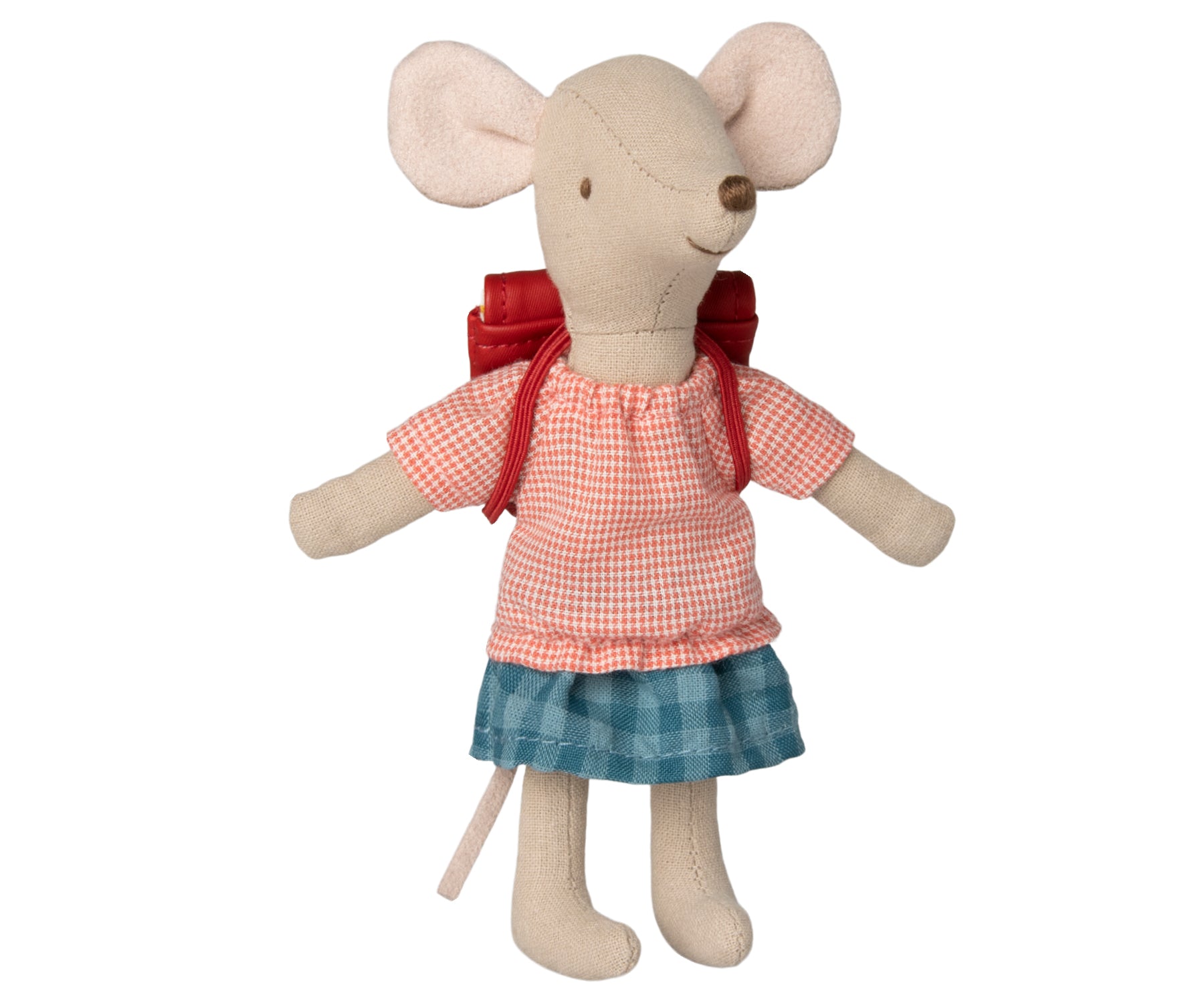 Maileg Tricycle Mouse with Bag – Big Sister