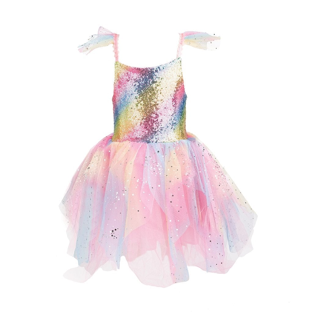 Great Pretenders Rainbow Dress with Fairy Wings