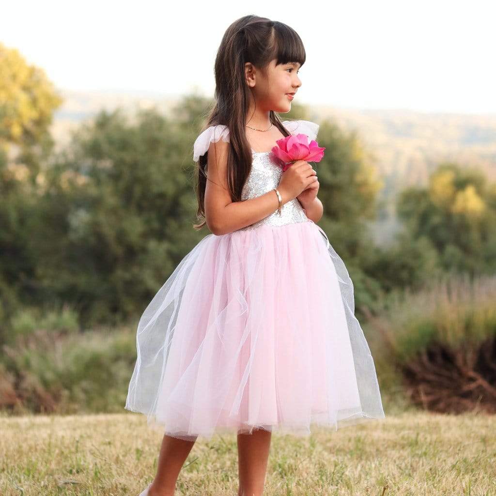 Great Pretenders Sequins Princess Dress – Pink