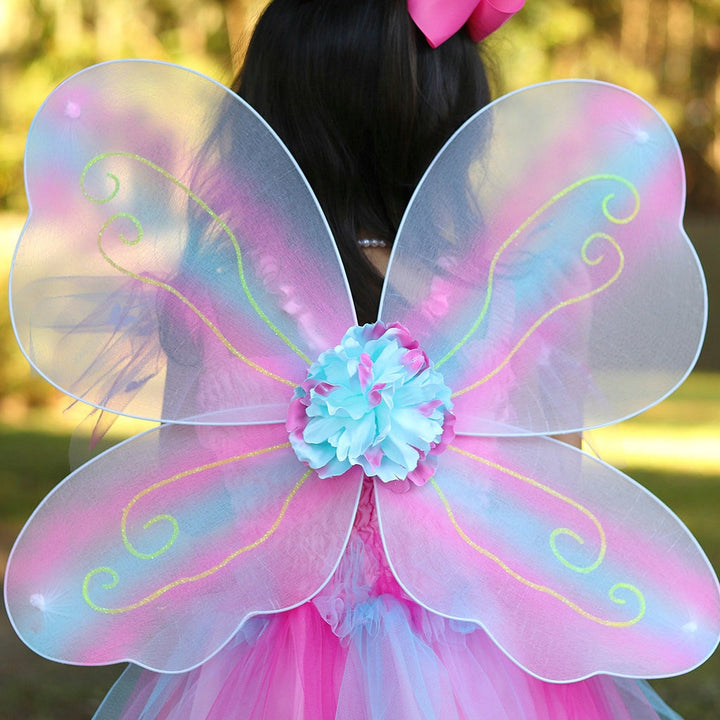 Great Pretenders Butterfly Dress with Wings &amp; Wand Play Costume Set
