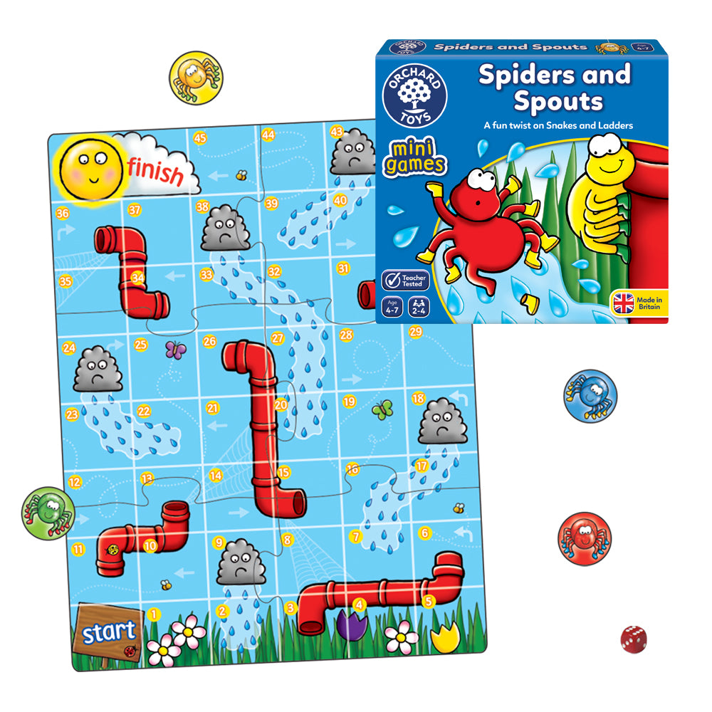 Orchard Toys Spiders & Spouts