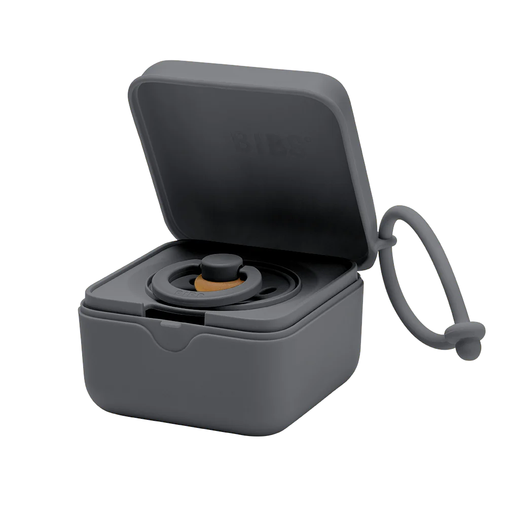 BIBS Pacifier Dummy Box – Iron