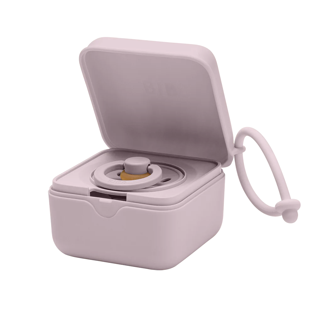 BIBS Pacifier Dummy Box – Dusky Lilac