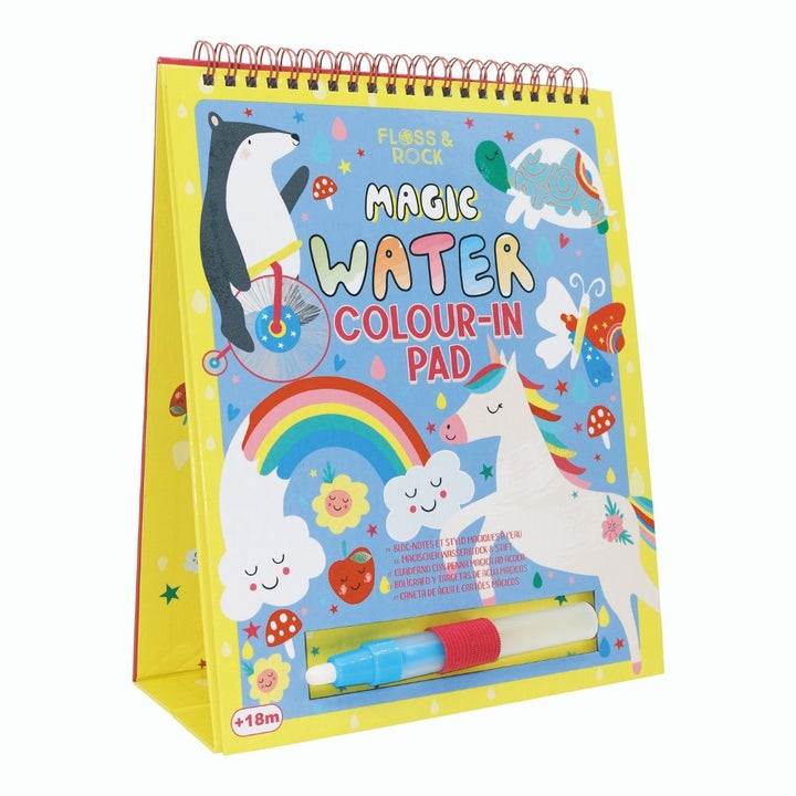 Floss &amp; Rock Magic Colour Changing Water Card Easel &amp; Pen – Rainbow Fairy