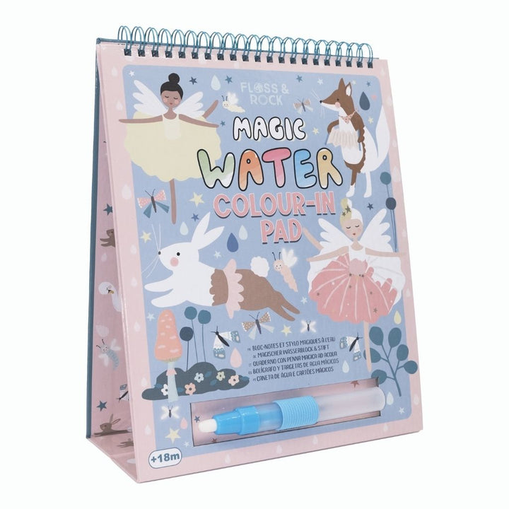 Floss &amp; Rock Magic Colour Changing Water Card Easel &amp; Pen – Enchanted