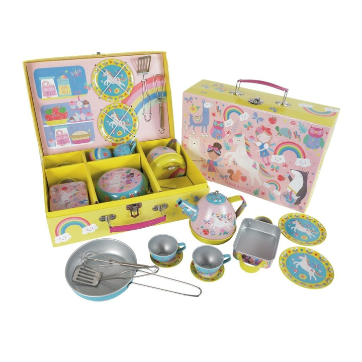 Floss &amp; Rock Musical Kitchen Set – Rainbow Fairy (12 Piece)