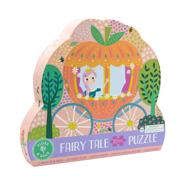 Floss & Rock Fairytale Shaped Puzzle – 80 Piece