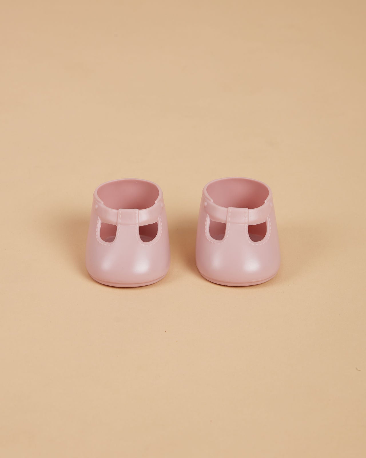Olli Ella Dinkum Doll Shoes – Mallow Pink