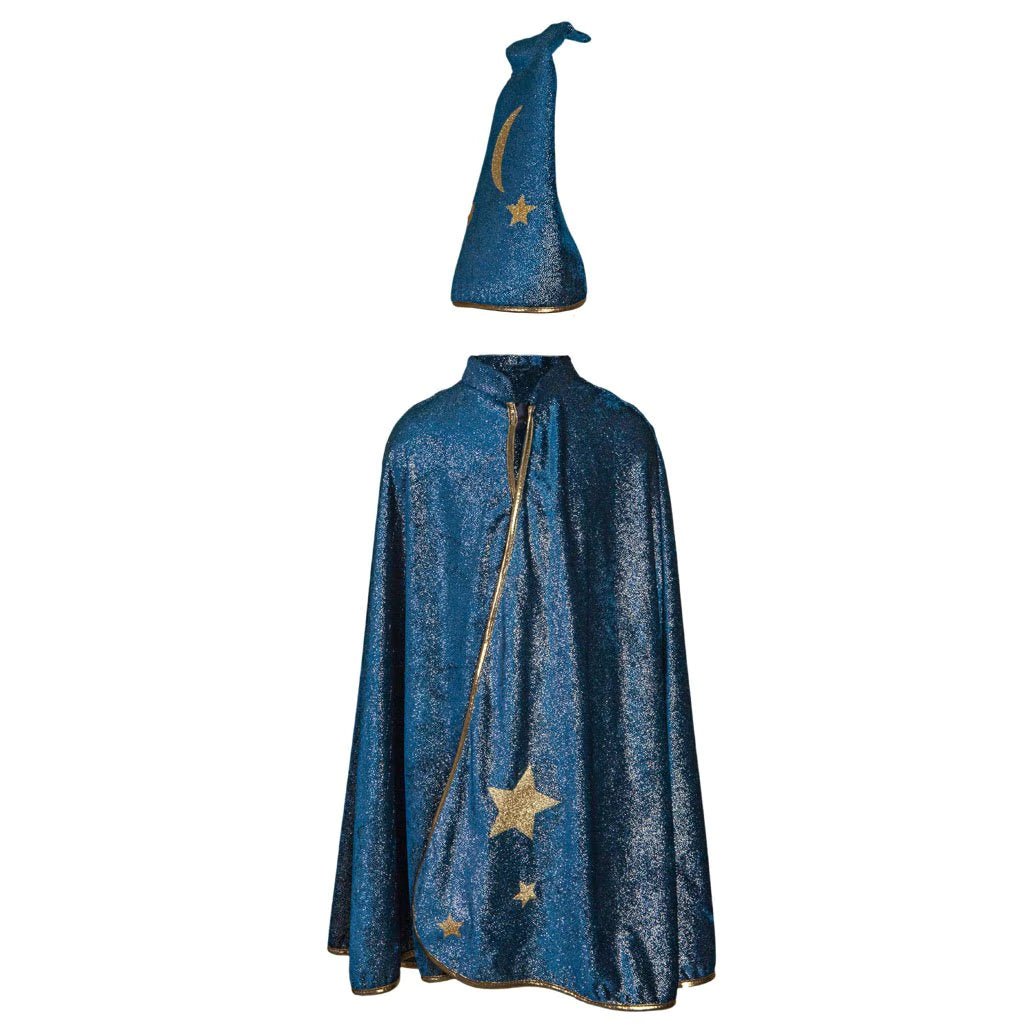 Great Pretenders Starry Night Wizard Cape & Hat