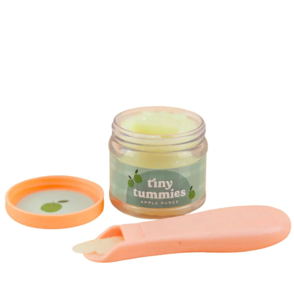 Tiny Tummies Banana Custard Food Jar and Spoon Set for Doll