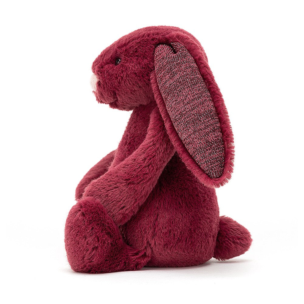 Jellycat Bashful Sparkly Cassis Small Bunny
