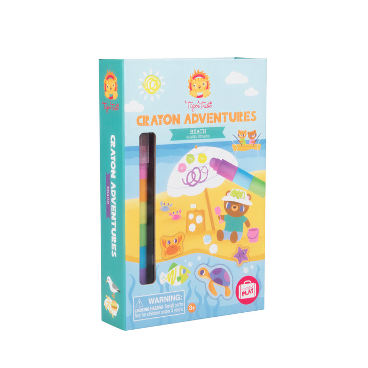 Tiger Tribe Crayon Adventures – Beach