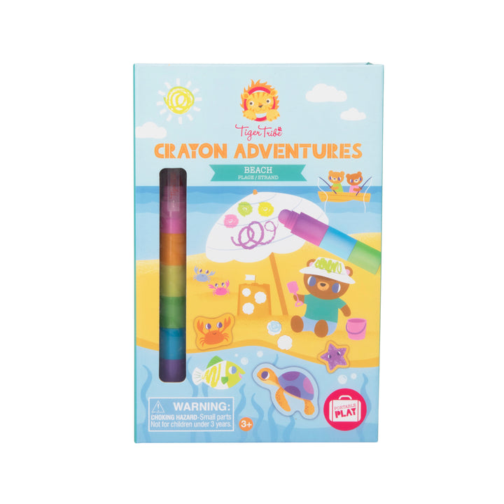 Tiger Tribe Crayon Adventures – Beach