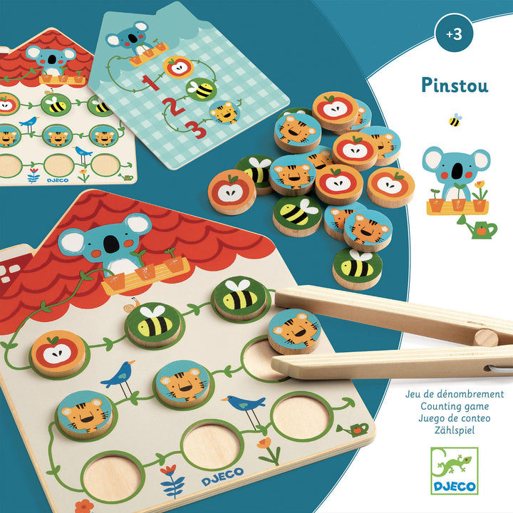 Djeco Pinstou Count &amp; Tweeze