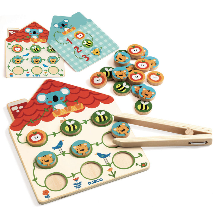 Djeco Pinstou Count &amp; Tweeze