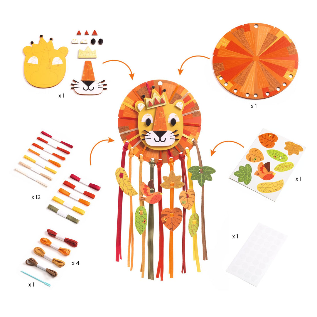 Djeco Do It Yourself My First Dreamcatcher – Little Lion