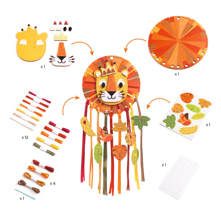 Djeco Do It Yourself My First Dreamcatcher – Little Lion