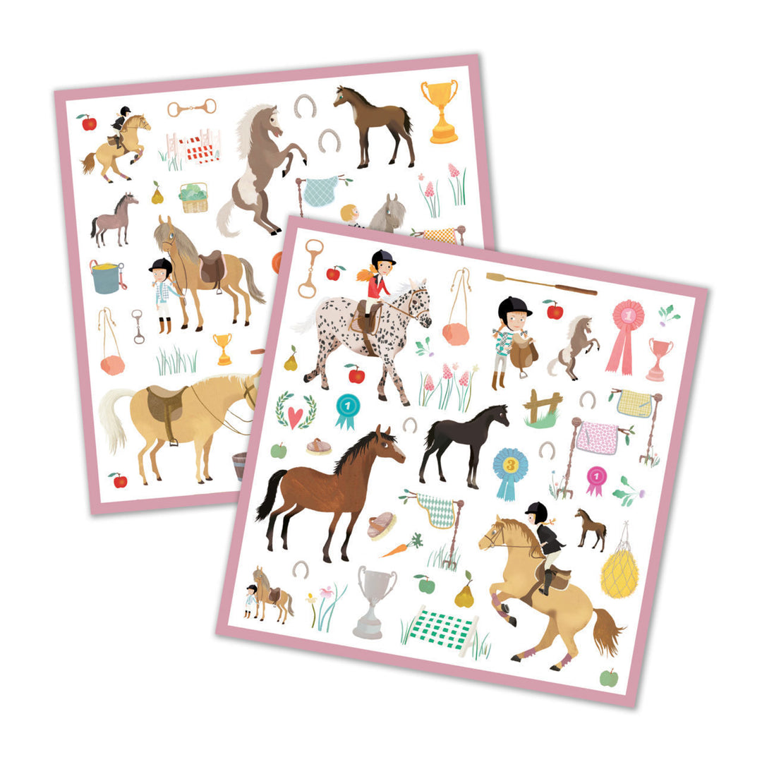 djeco-sticker-collection-horses-2