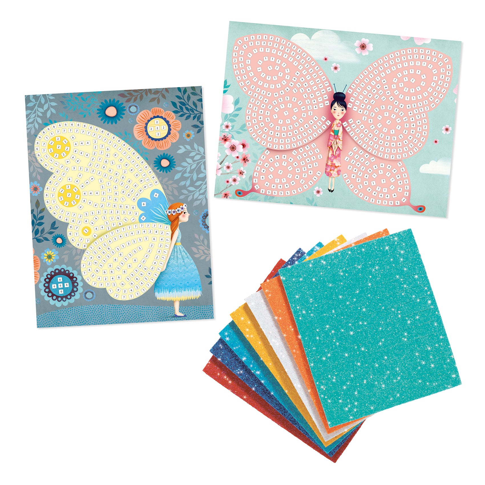 Djeco Soft Mosaics – Butterflies