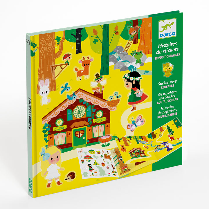 Djeco The Magical Forest Sticker Stories