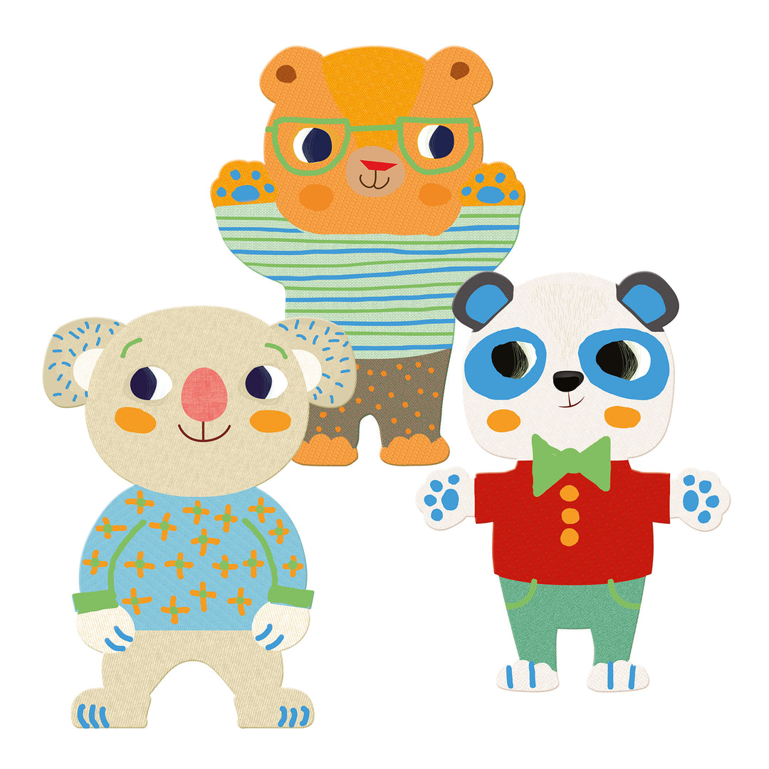 Djeco Chalkboard Cuties Colouring Set