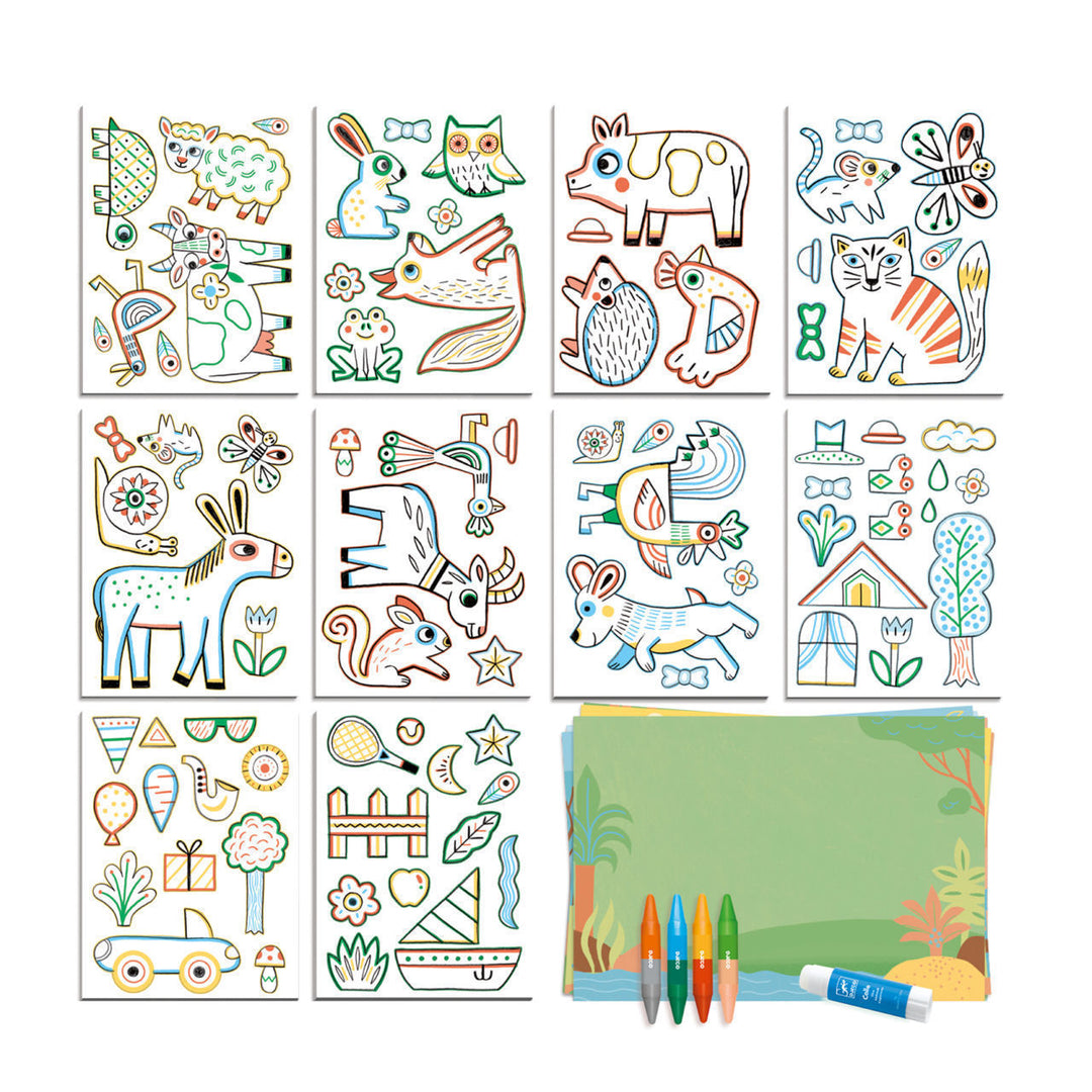 djeco-create-with-shapes-animals-3